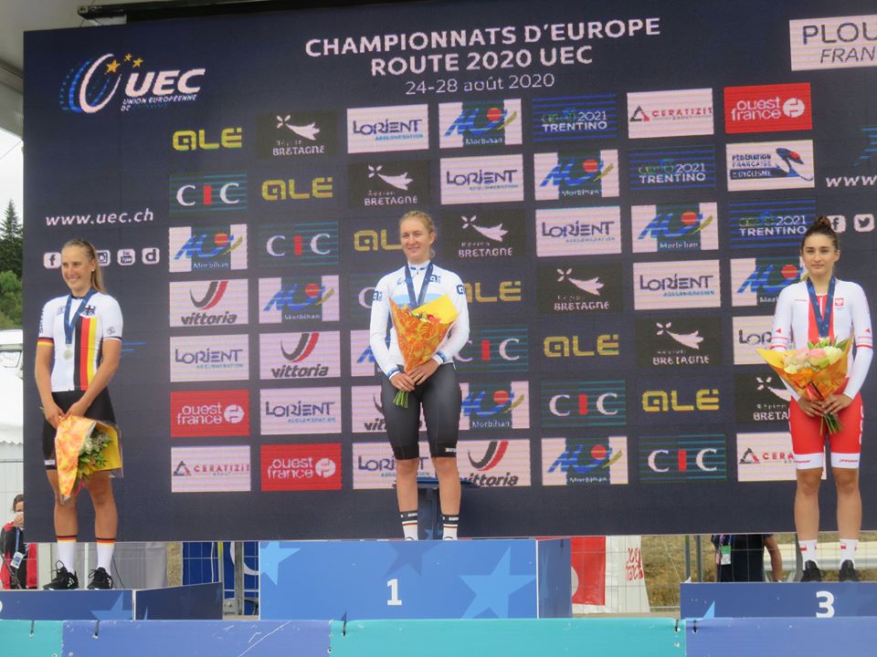 Hannah Ludwig revalida título europeu de contrarrelógio em sub-23!