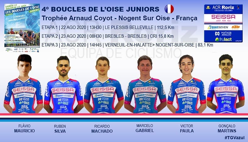 Seissa ACR Roriz presente na Boucle de L’Oise Juniors!