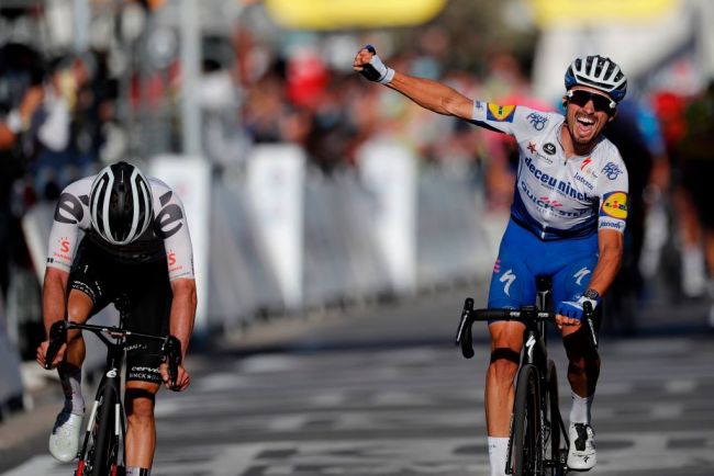 Alaphilippe vence etapa que não cumpriu o que prometia!