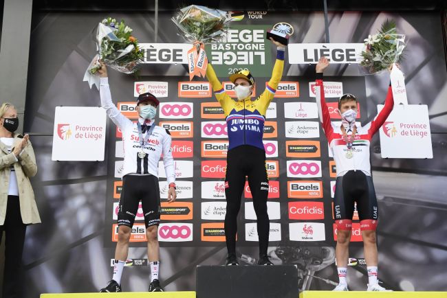 Vitorioso é quem cruza a meta em primeiro, e esse foi Primoz Roglic!