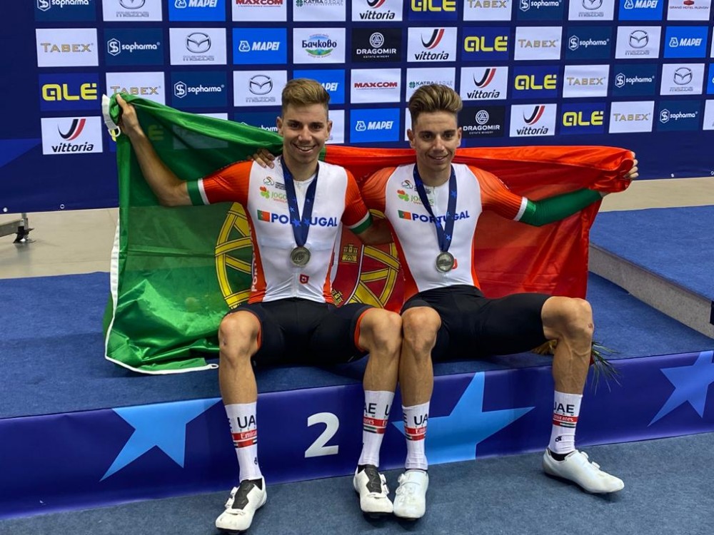 Gémeos Oliveira fecham Europeus com a Prata no Madison!