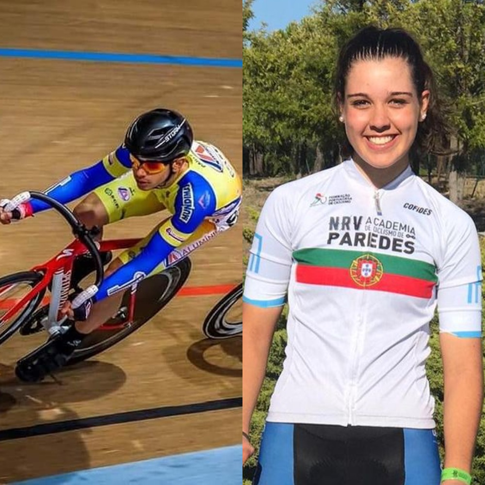 Beatriz Roxo e Tomás Martins são os Ciclistas de Pista do Ano em Juniores!