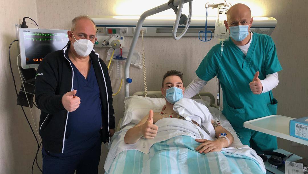 Elia Viviani operado com sucesso ao coração!