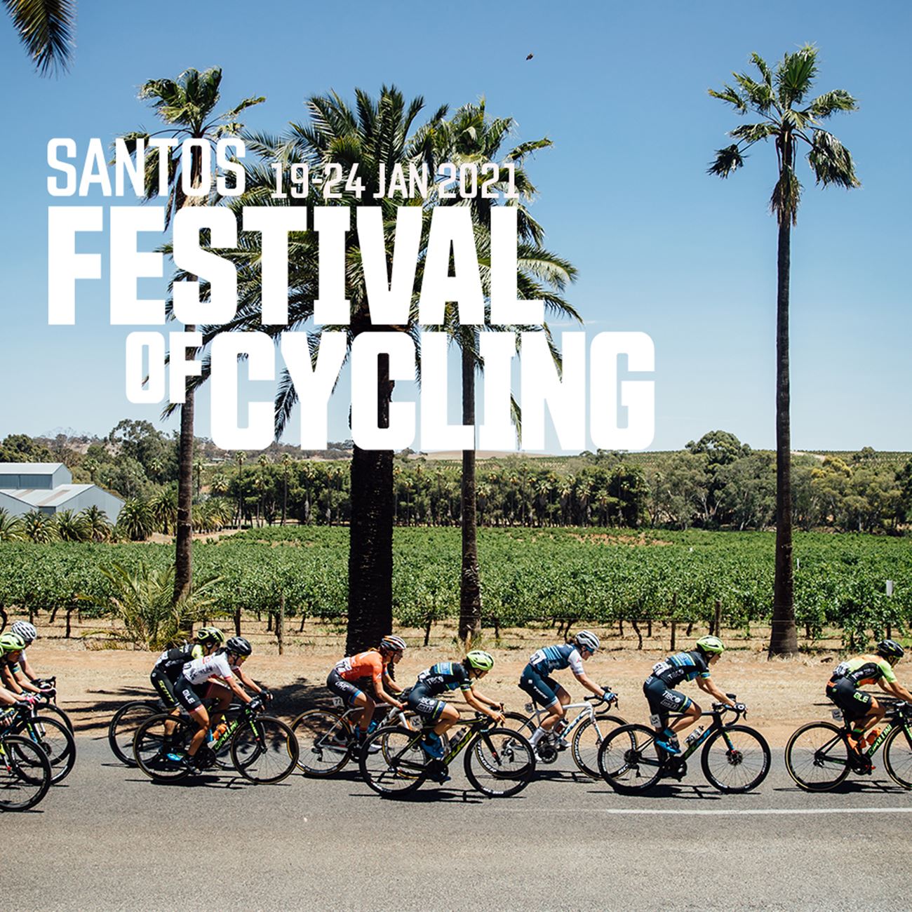Tour Down Under reinventa-se com o Santos Festival of Cycling!