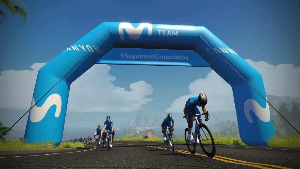 Movistar procura talentos para criar equipa de E-Cycling!