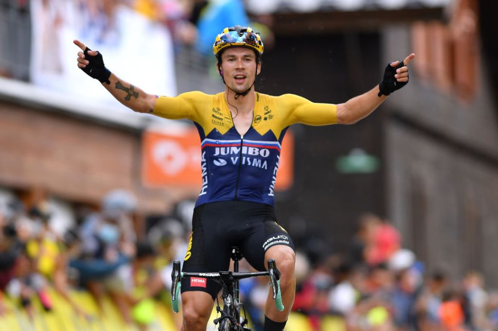 Quem atacará a primeira chegada em alto? Serás tu Roglic?