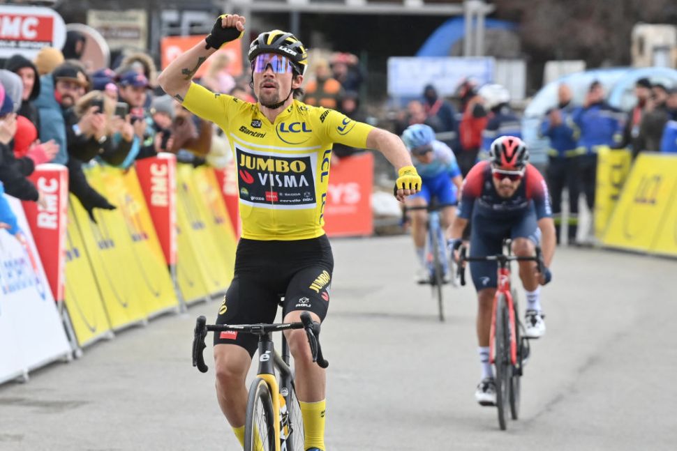 Primoz Roglic não deu mesmo hipóteses, com Super João Almeida a subir à liderança da juventude!