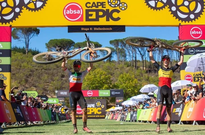 Alleman e Rabensteiner estreiam-se a vencer! Batten e Villafane cada vez mais perto de ganhar a geral feminina da Cape Epic!