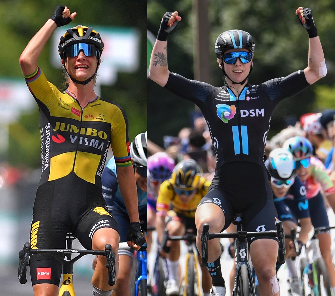 Marianne Vos vs Lorena Wiebes na Vargarda WestSweden!