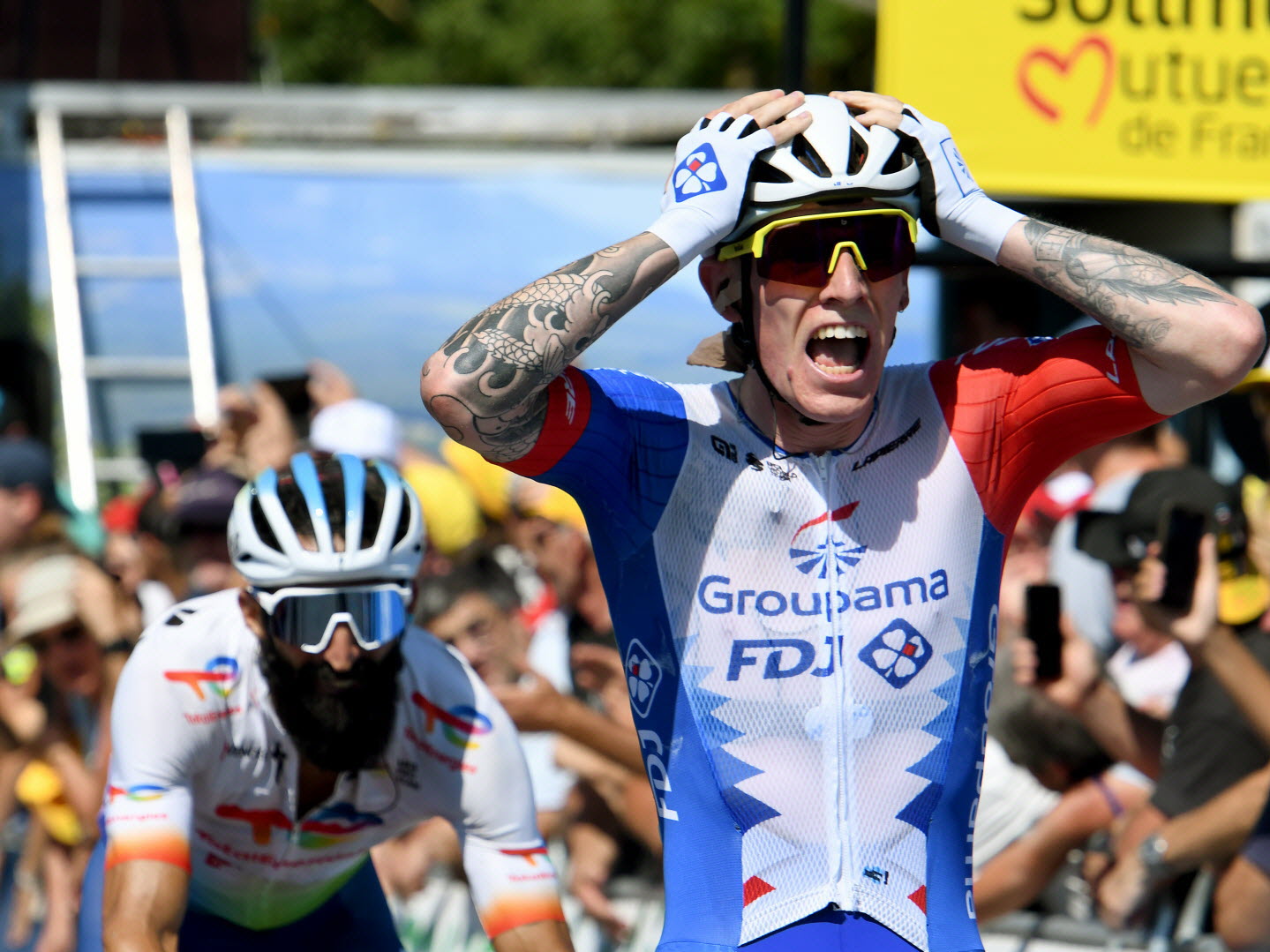 Jake Stewart alcança primeira vitória da carreira na abertura do Tour de l’Ain!