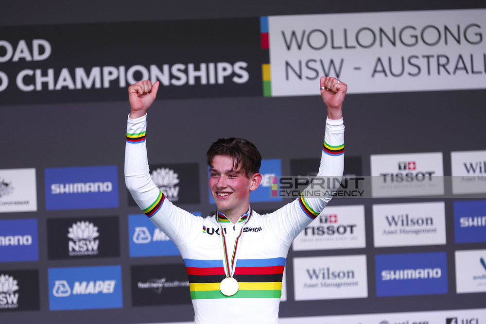 Joshua Tarling é o novo campeão do Mundo de contrarrelógio de juniores! Tavares e Morgado no top20!