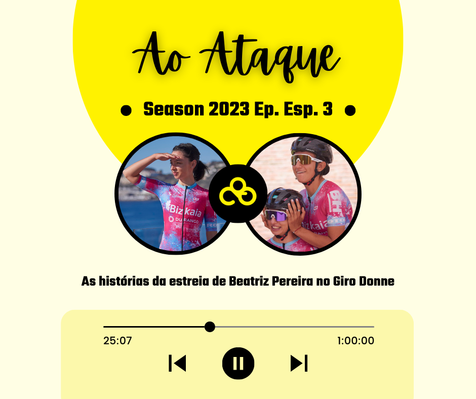“Ao Ataque” S2023 EE3: As histórias da estreia de Beatriz Pereira no Giro Donne!