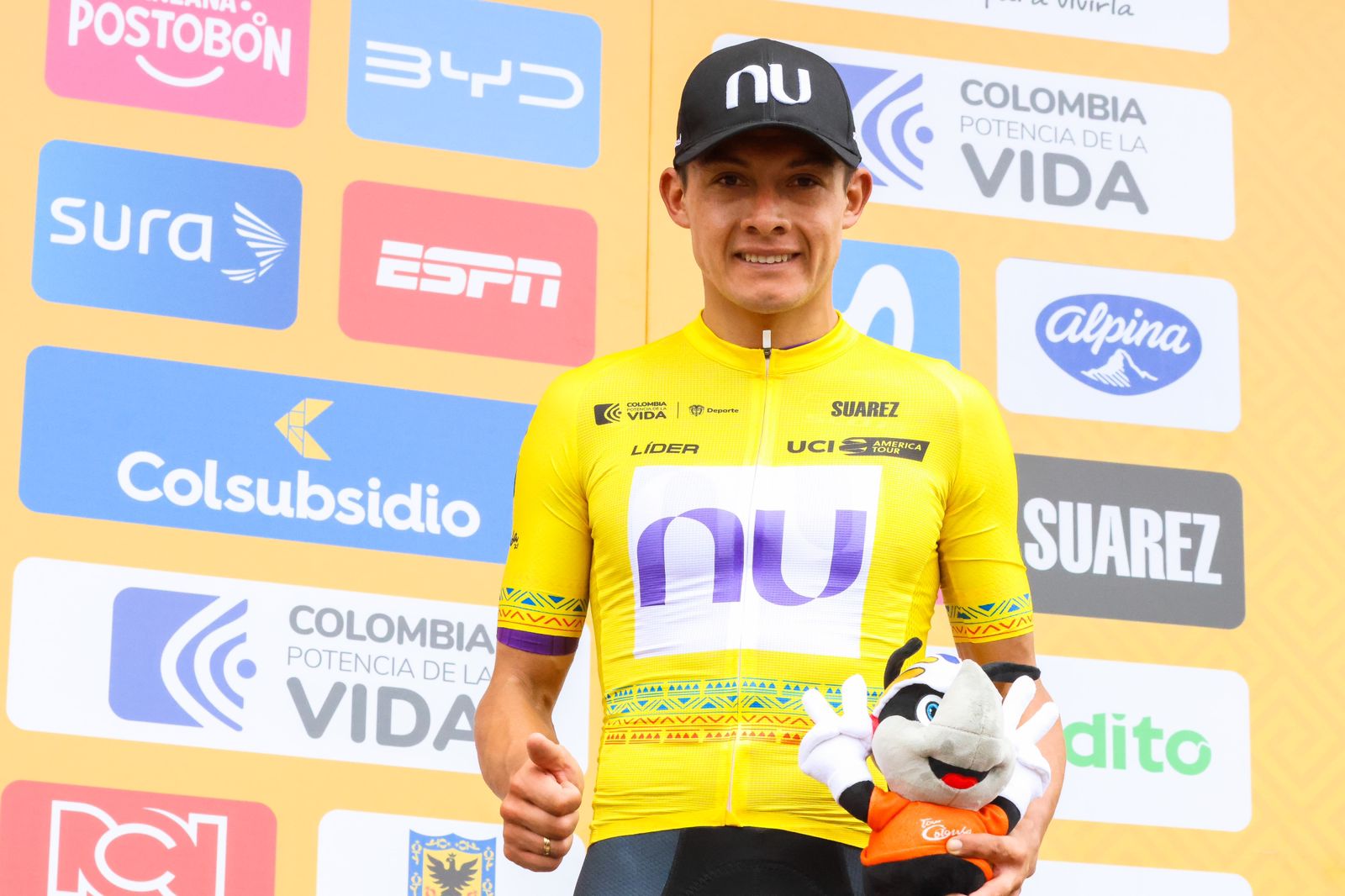 Rodrigo Contreras é o novo Camisola Amarela do Tour Colombia!