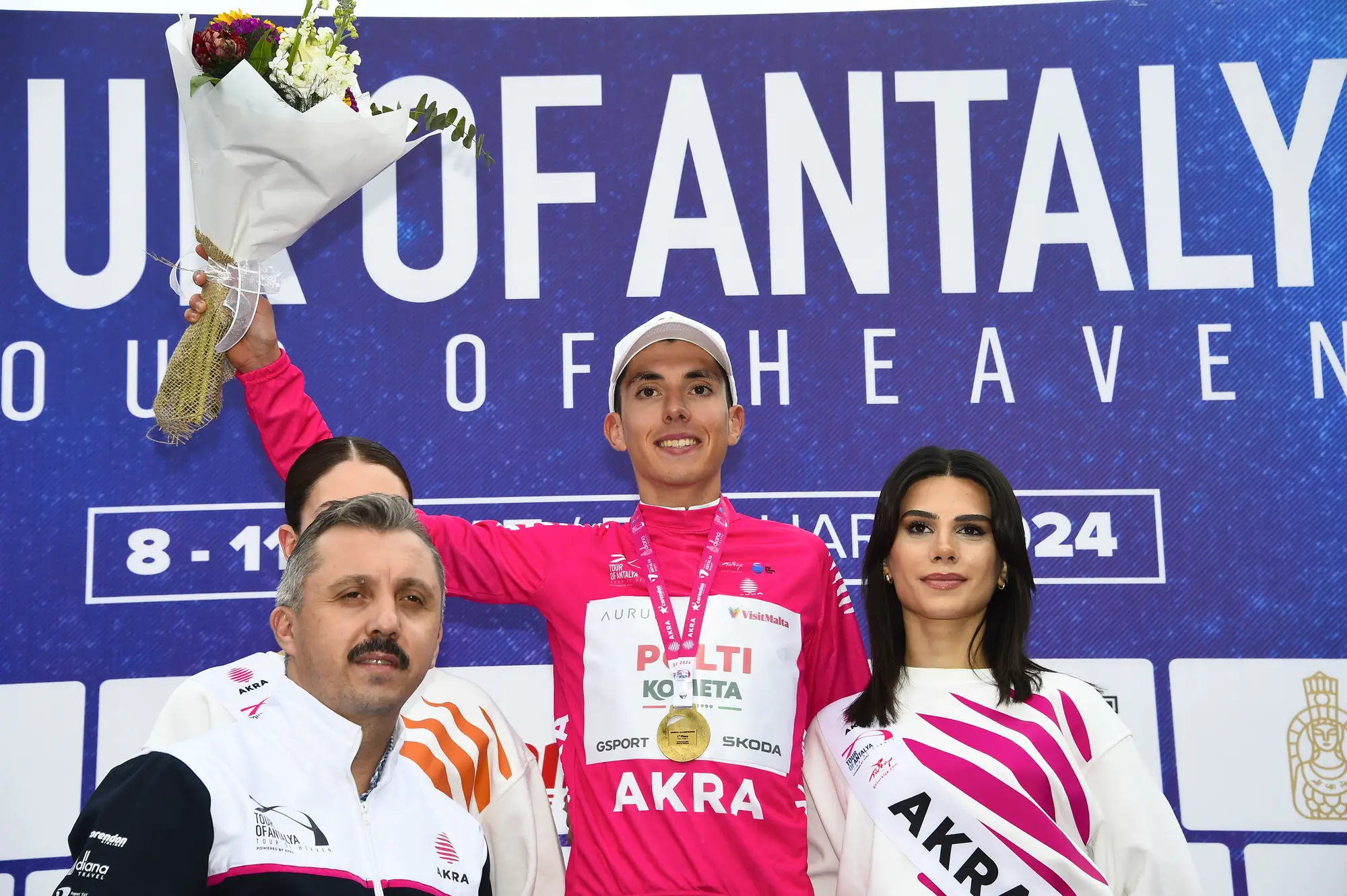 Davide Piganzoli é o novo Camisola Rosa do Tour of Antalya