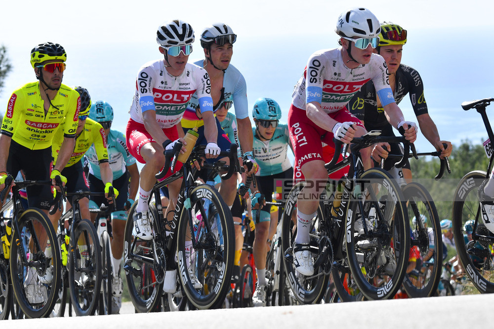 Frederico Figueiredo (à esquerda na imagem) fechou o top10 da Etapa Rainha do Tour of Antalya 