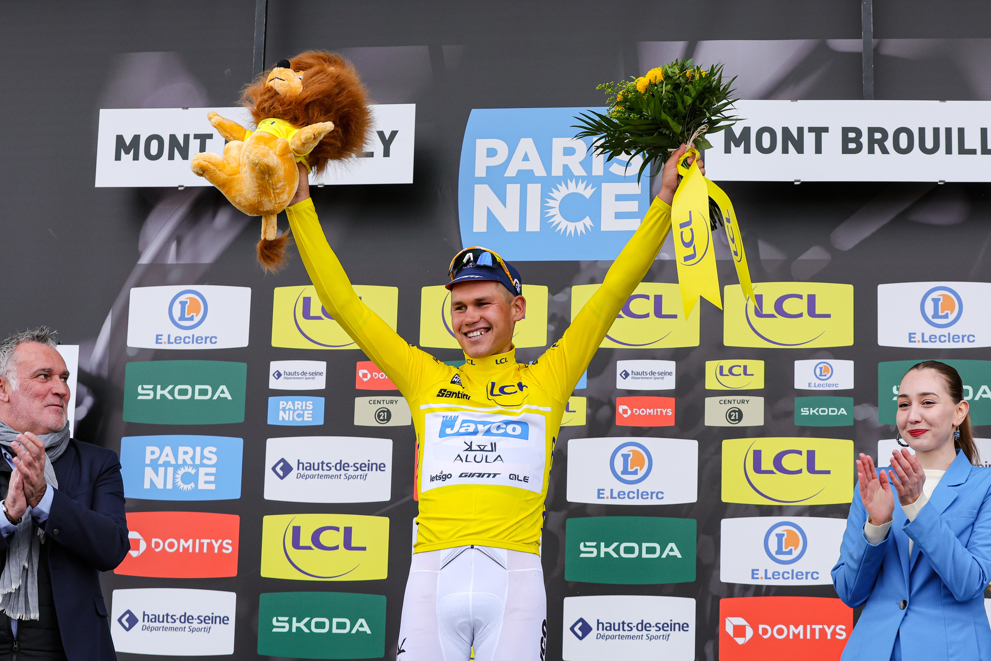 Luke Plapp é o novo camisola amarela do Paris-Nice (Foto: Sprint Cycling Agency)