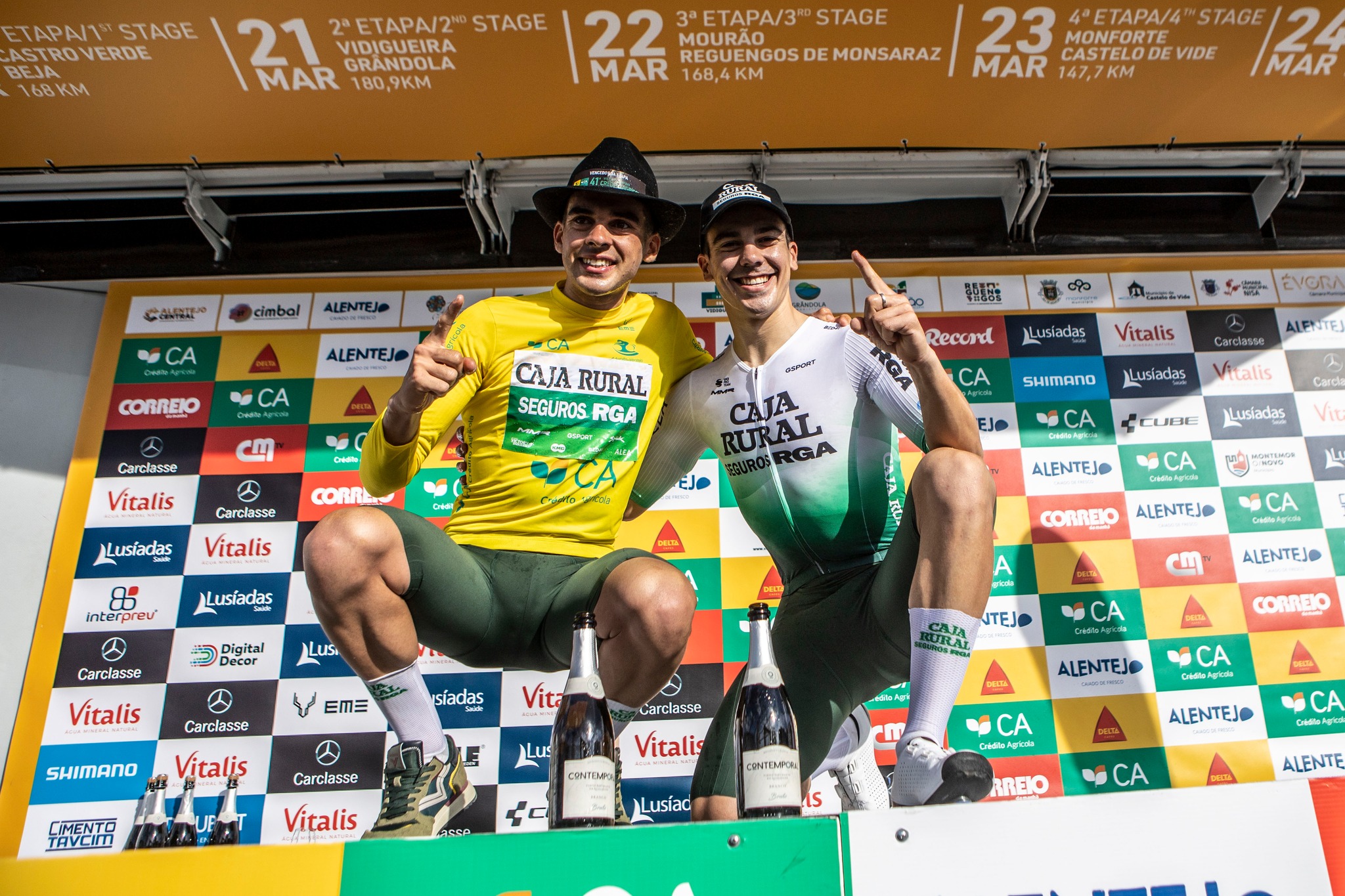 Thomas Silva é o primeiro camisola amarela da Volta ao Alentejo e Iúri Leitão foi o melhor português!