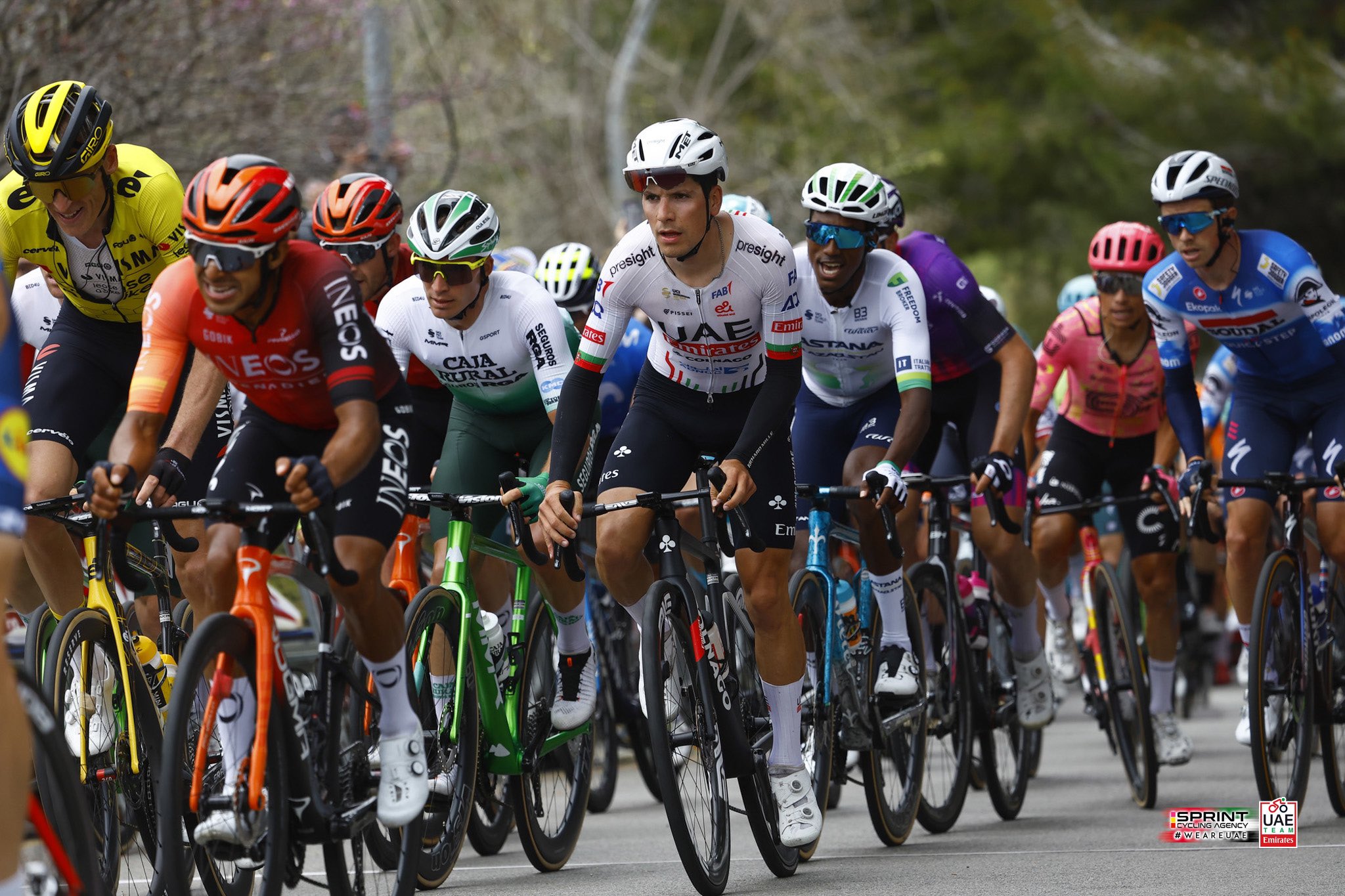 João Almeida mostrou-se bastante ofensivo na última etapa da Volta Catalunya