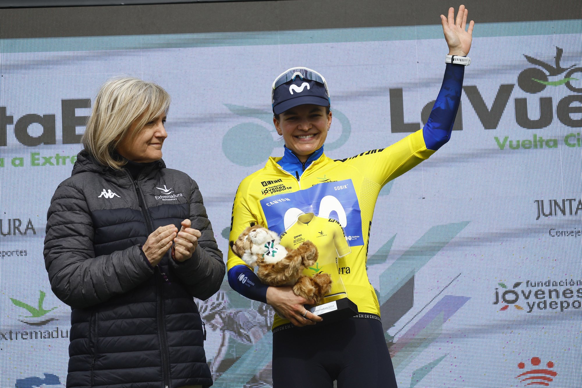Olivia Baril é a primeira camisola amarela da Vuelta Extremadura Féminas