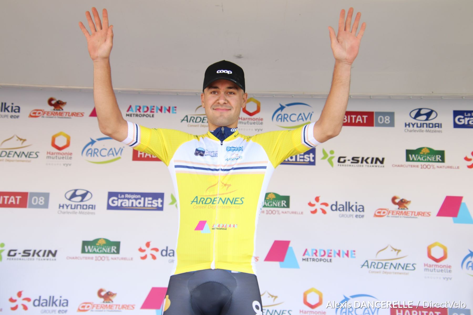 Andre Drege é o primeiro camisola amarela do Circuit des Ardennes