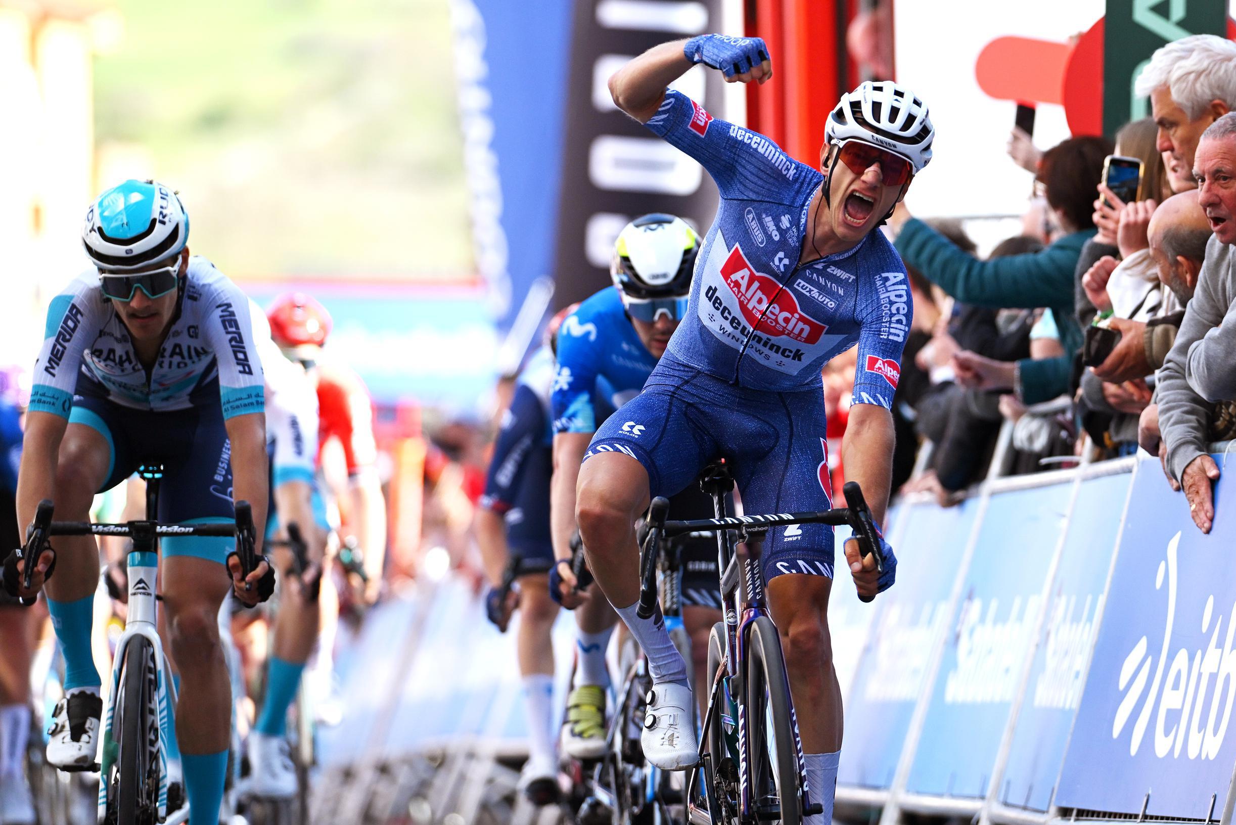 Quinten Hermans volta às vitórias na etapa 3 da Itzulia Basque Country!