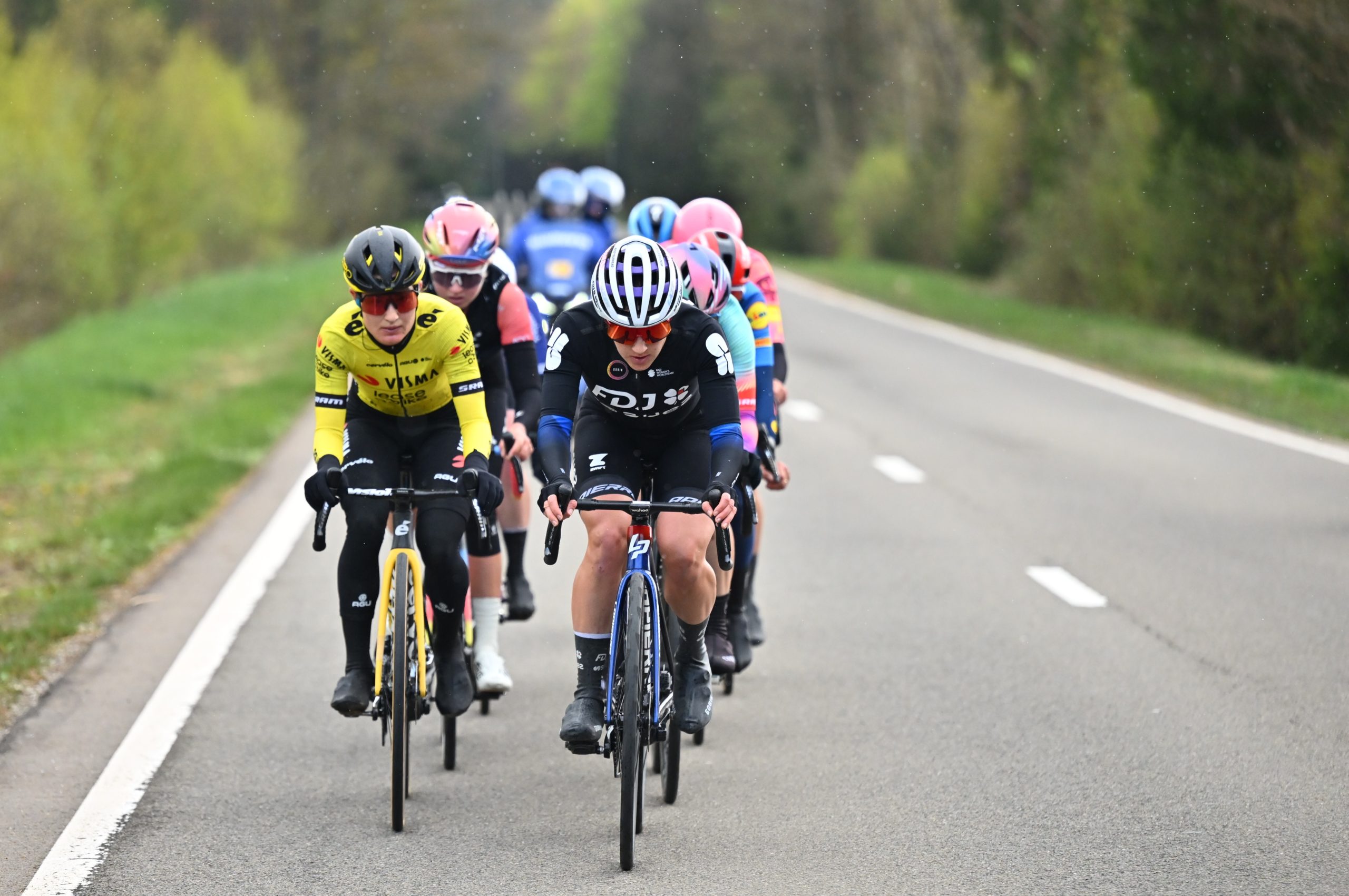 A perigosa fuga da Liège-Bastogne-Liège feminina com Grace Brown em destaque (Foto: ASO)