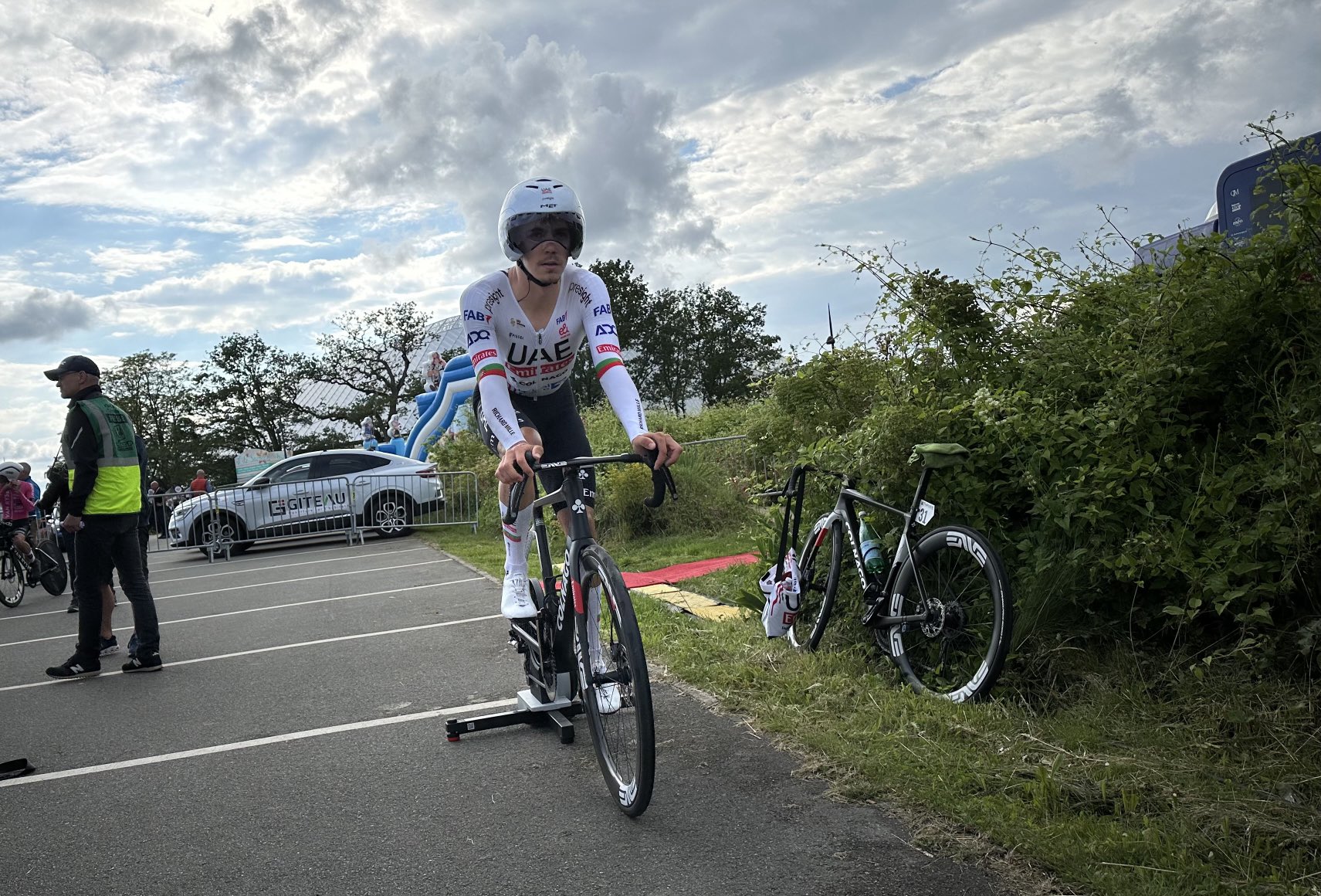 Ivo Oliveira ficou perto de vencer pelo 2º ano consecutivo o prólogo da Boucles de la Mayenne (Foto: Boucles de la Mayenne)