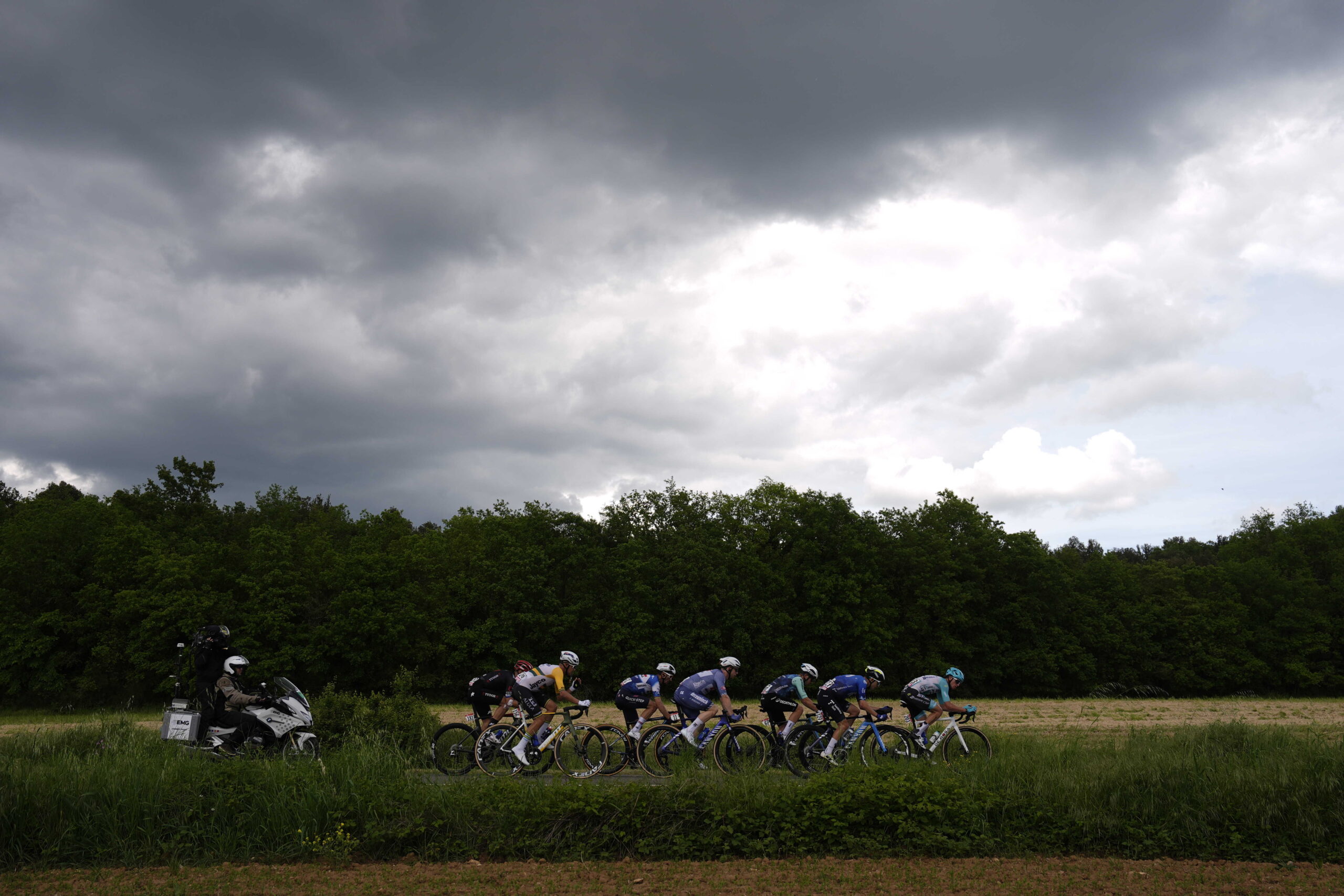 A fuga da etapa 6 do Giro d'Italia (Foto: Giro d'Italia)