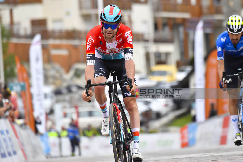 Harm Vanhoucke voltou a confirmar o seu bom momento de forma na Mercan'Tour Classic Alpes-Maritimes (Foto: Tommaso Pelagalli/SprintCyclingAgency©2024)