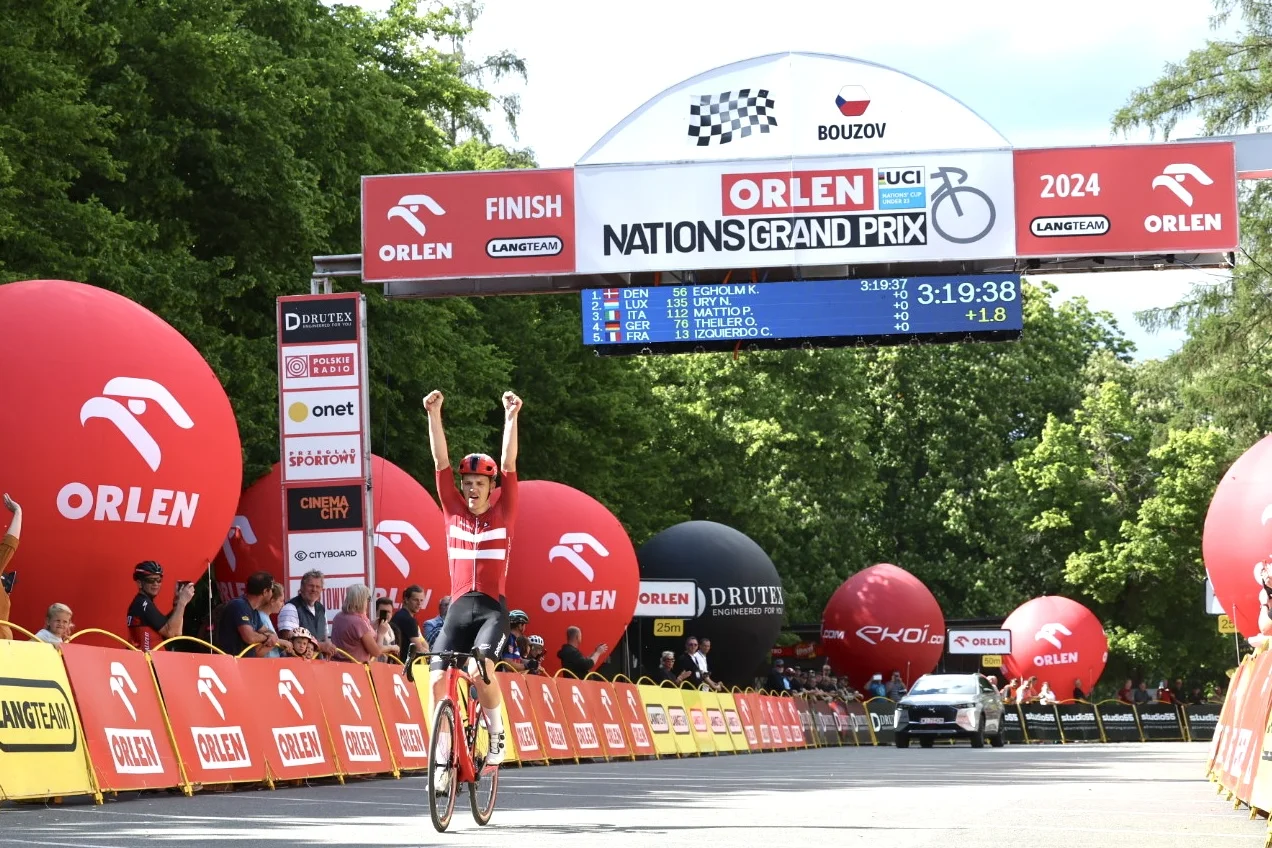 Kristian Egholm vinga a fuga e é o primeiro líder do Orlen Nations Grand Prix!
