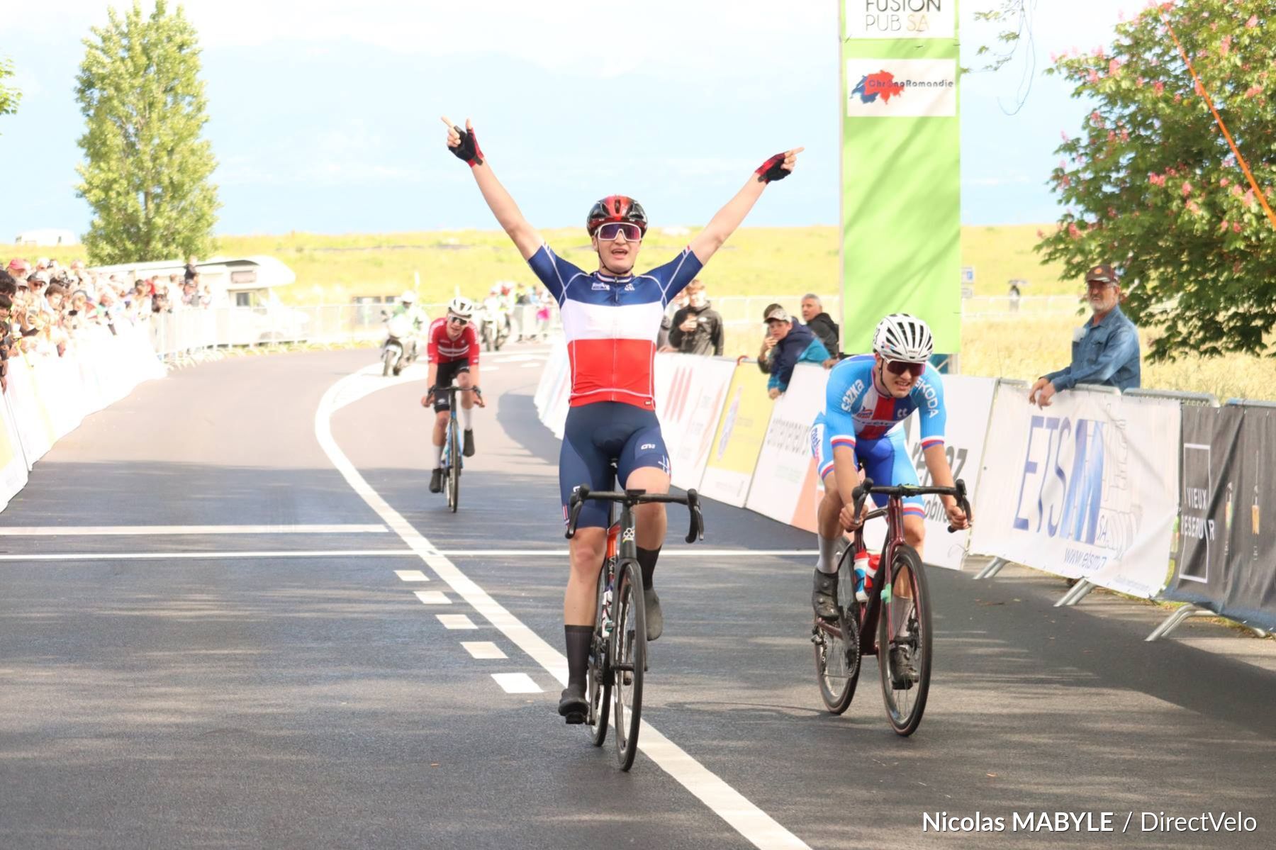 Camille Charret vence etapa 1 e é o novo líder do Tour du Pays de Vaud!