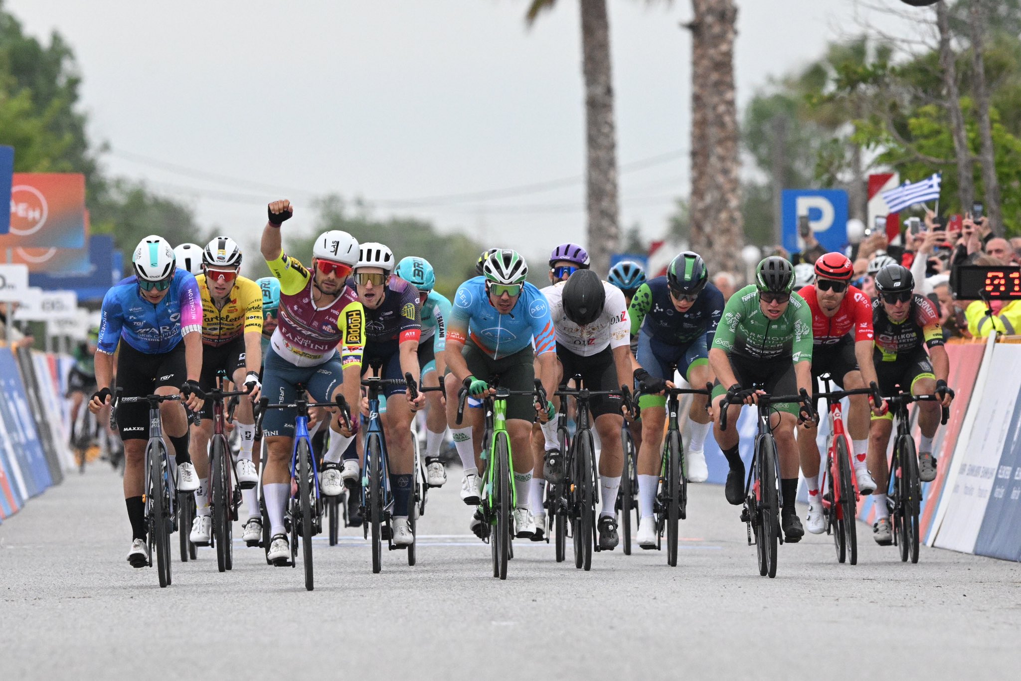 Jakub Mareczko vence etapa 1 do Tour of Hellas! Iúri Leitão foi 2º e segue líder!