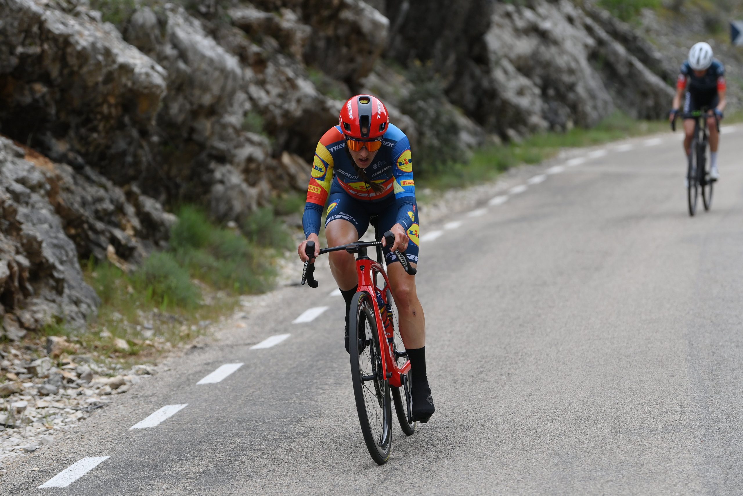 Lucinda Brand foi uma das protagonistas da etapa final da Vuelta a Burgos Feminas