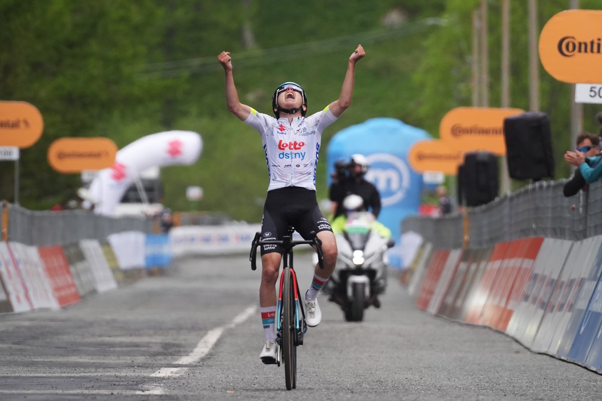 Jarno Widar triunfa em Pian della Mussa e sobe à liderança do Giro Next Gen!