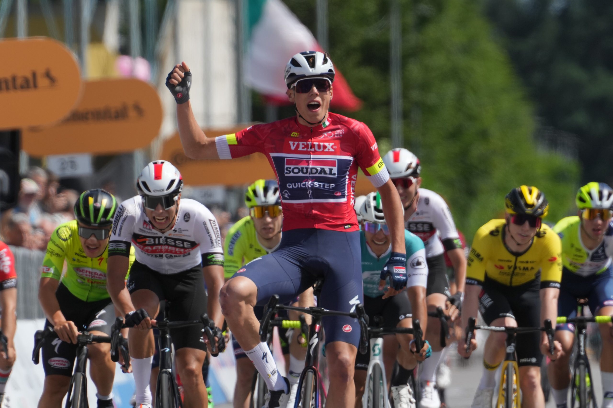 Paul Magnier faz o “bis” na etapa 4 do Giro Next Gen!