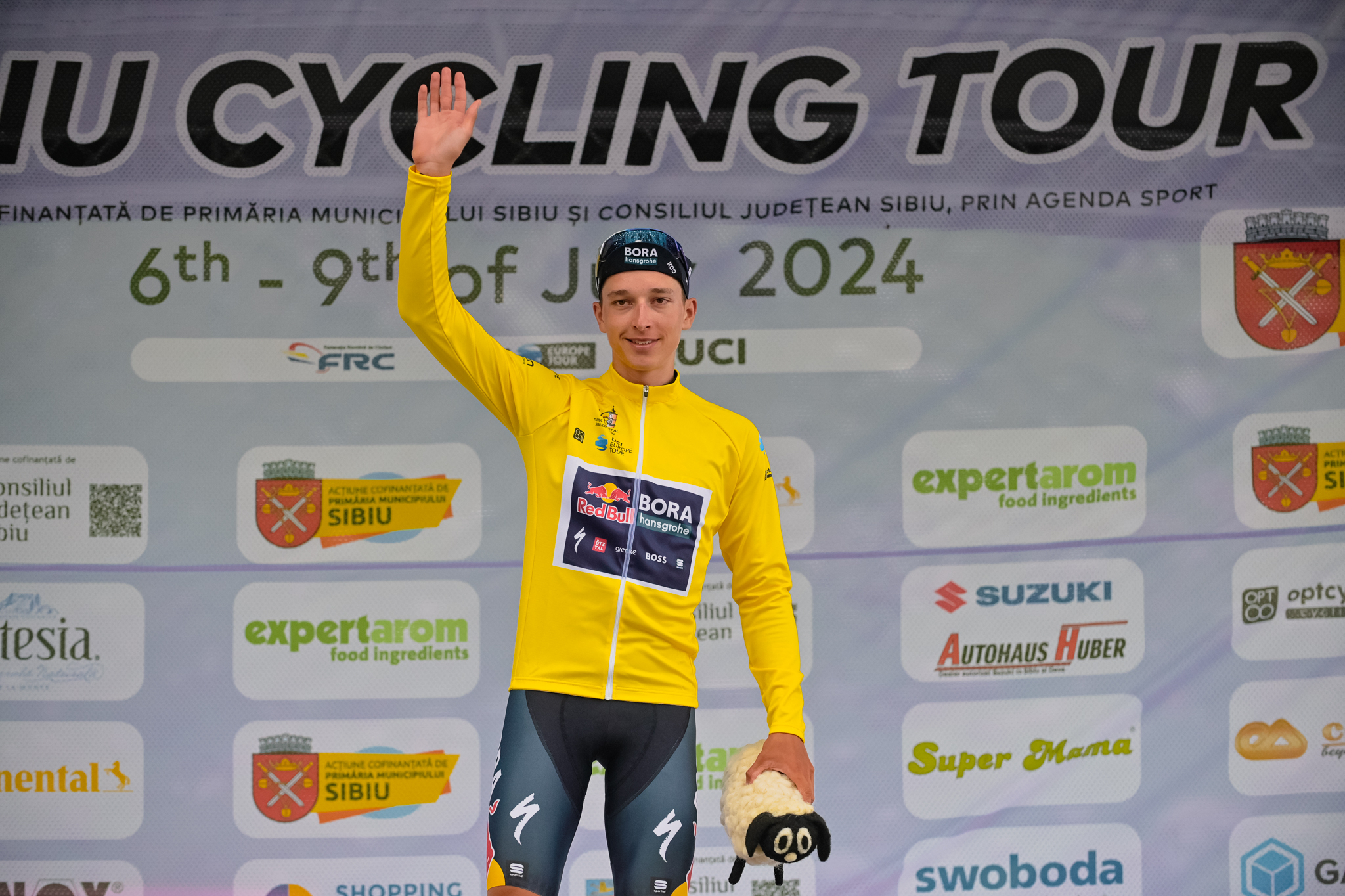 Florian Lipowitz é o novo camisola amarela do Sibiu Cycling Tour