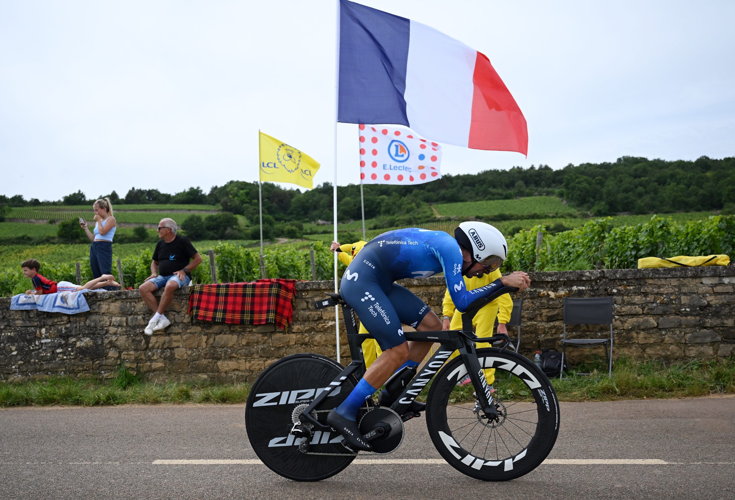 Nelson Oliveira ficou às portas do top15 na etapa 7 do Tour de France (Foto: Getty Images)