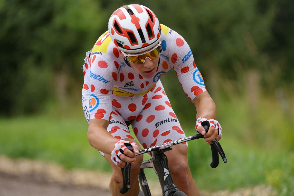 Jonas Abrahamsen foi o combativo da etapa 8 do Tour de France (Foto: Getty Images)