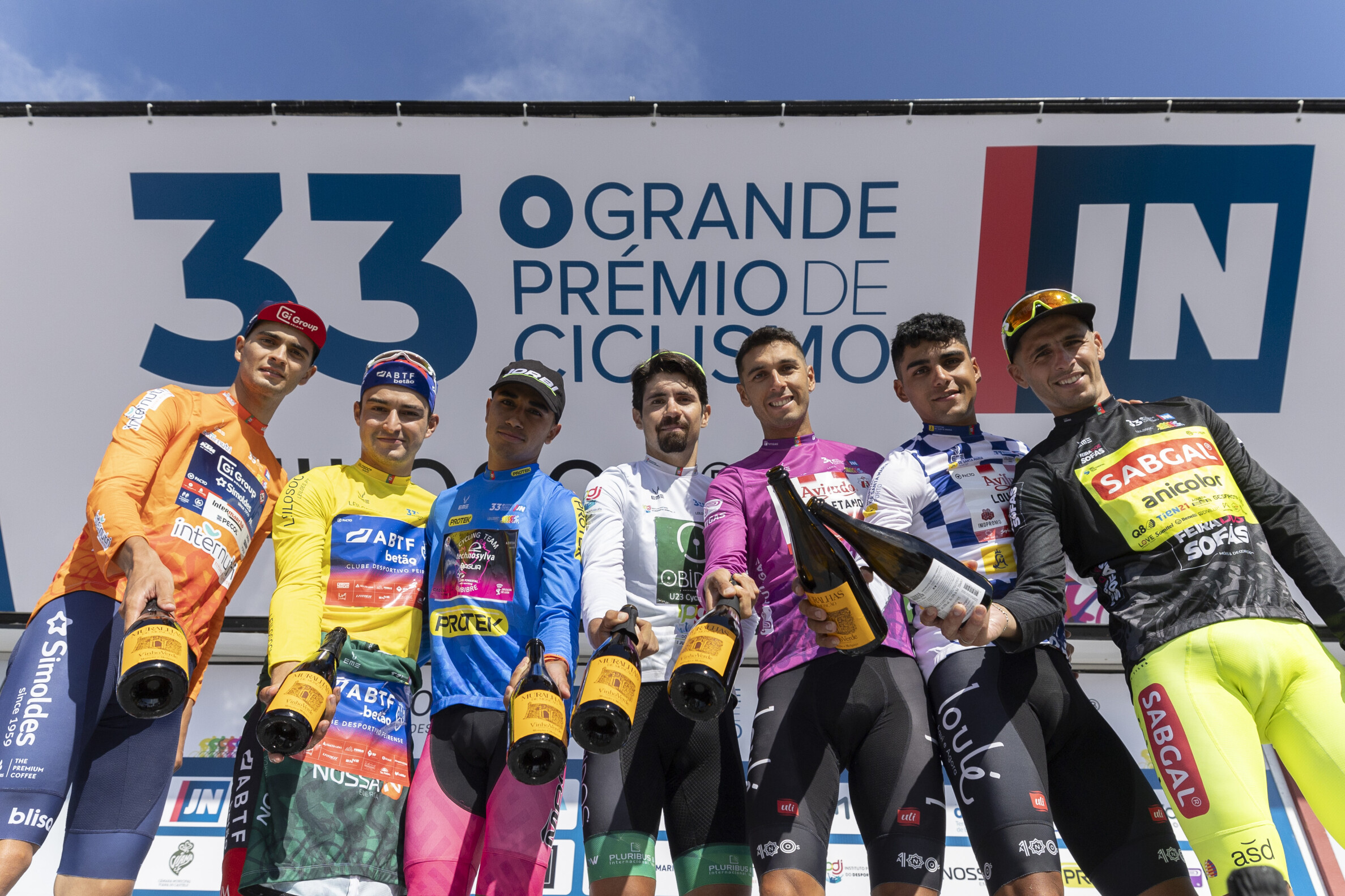 Os líderes das classificações do GP Jornal de Notícias
