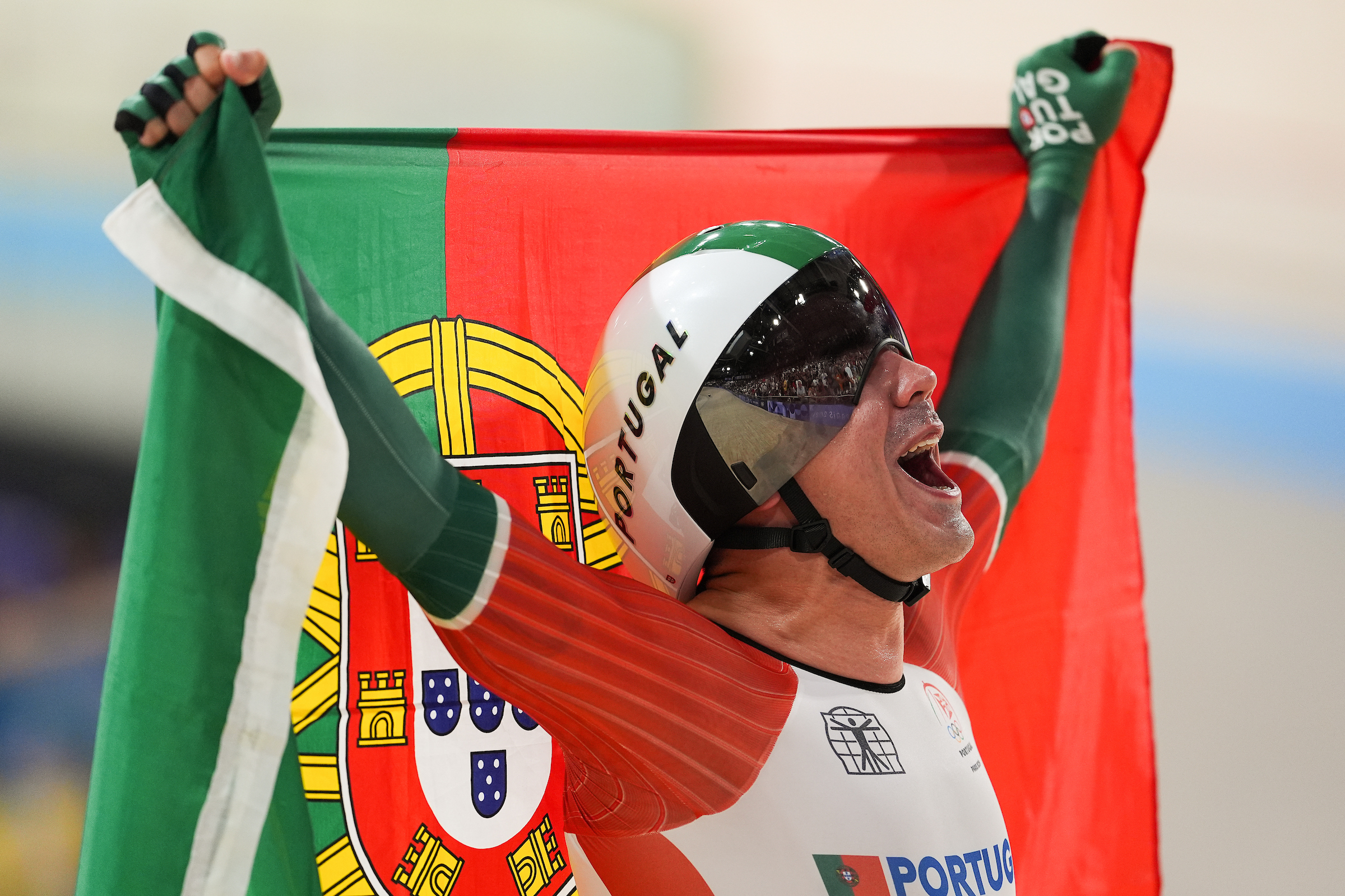 Prata para Iúri Leitão no Omnium masculino dos Jogos Olímpicos ganho por Benjamin Thomas!