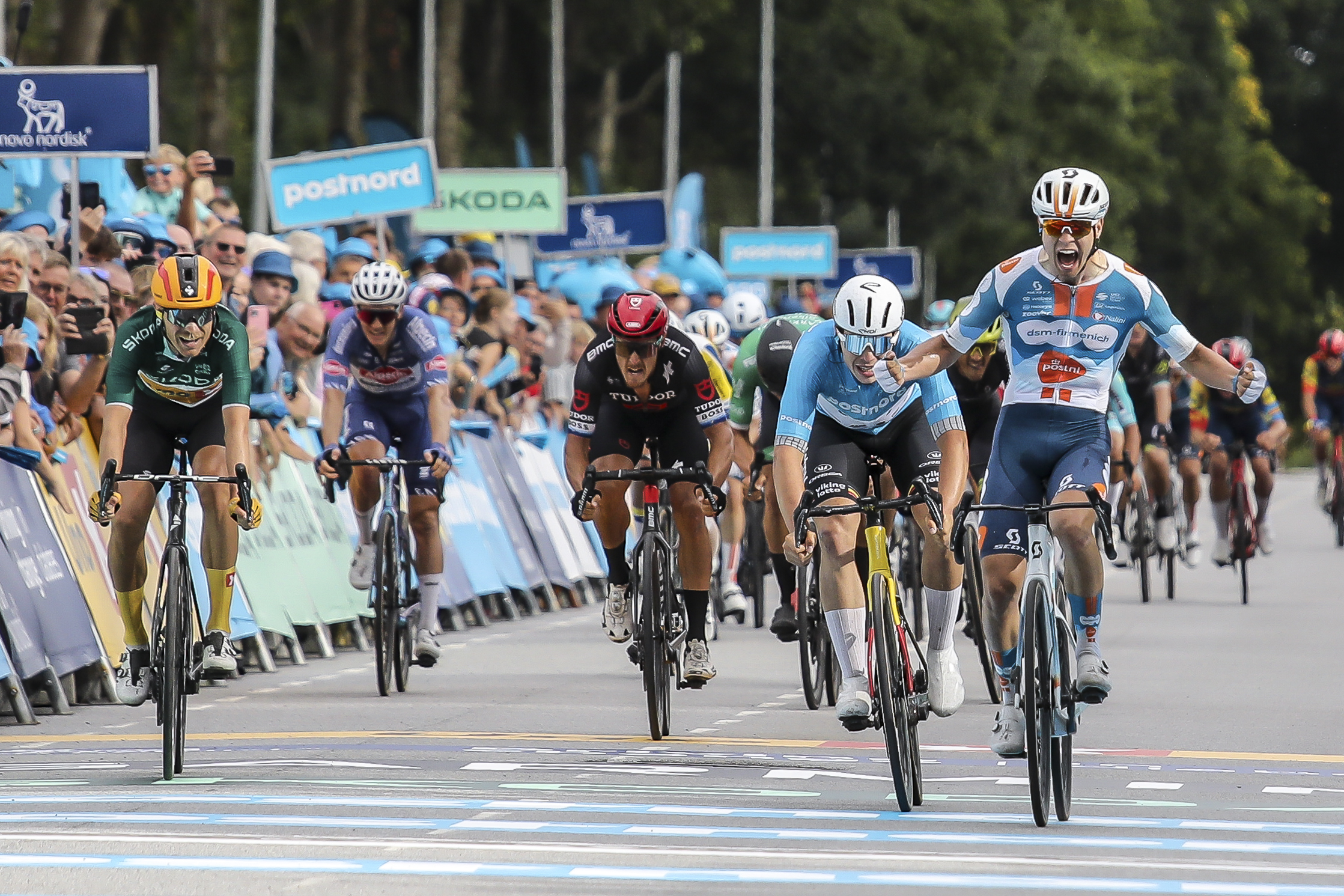 Tobias Lund Andresen vence etapa 3 da PostNord Danmark Rundt! Rui Oliveira foi 8º!