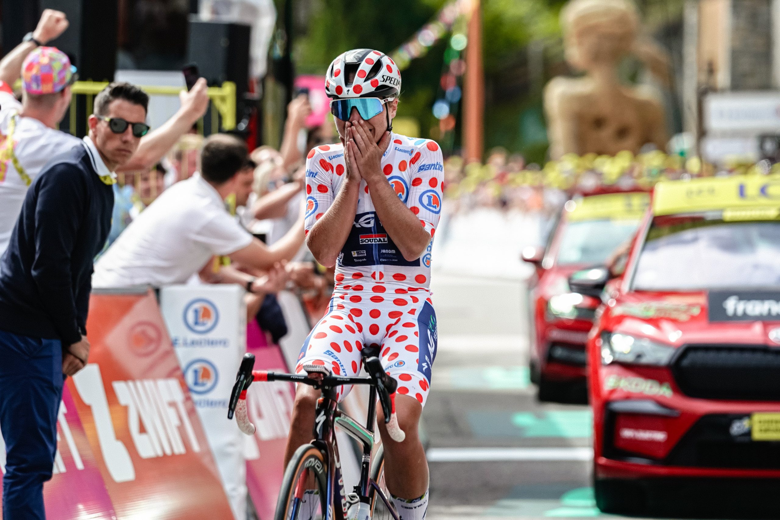 Justine Ghekiere vinga a fuga na etapa 7 do Tour de France Femmes!