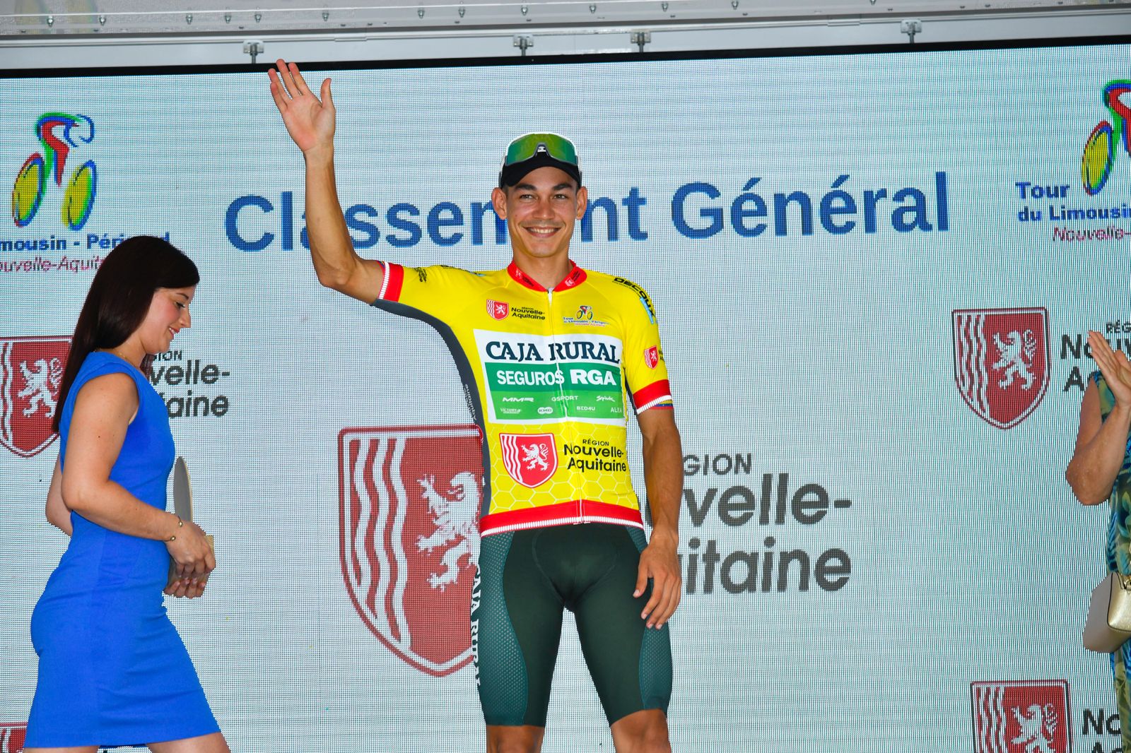 Orluis Aular é o primeiro camisola amarela do Tour du Limousin