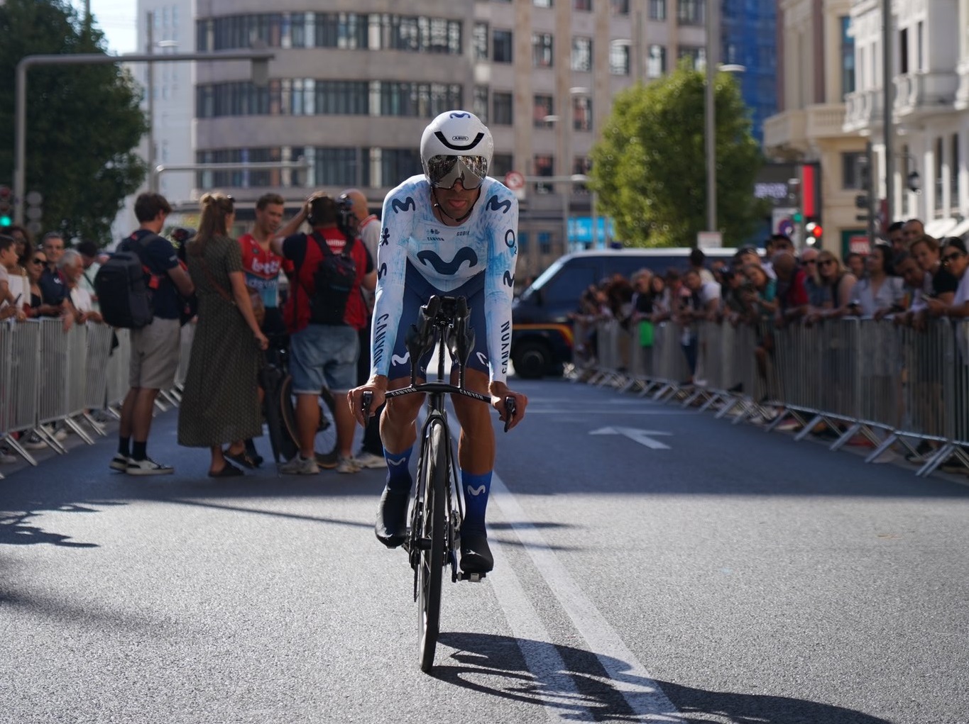 Nelson Oliveira terminou no top20 na etapa final da La Vuelta a España (Foto: Getty Images)