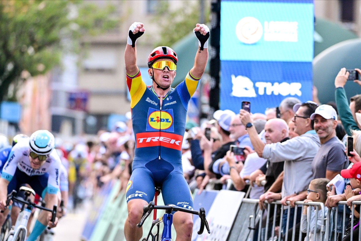 Mads Pedersen conquista etapa 2 do Tour de Luxembourg! Ivo Oliveira foi 7º!