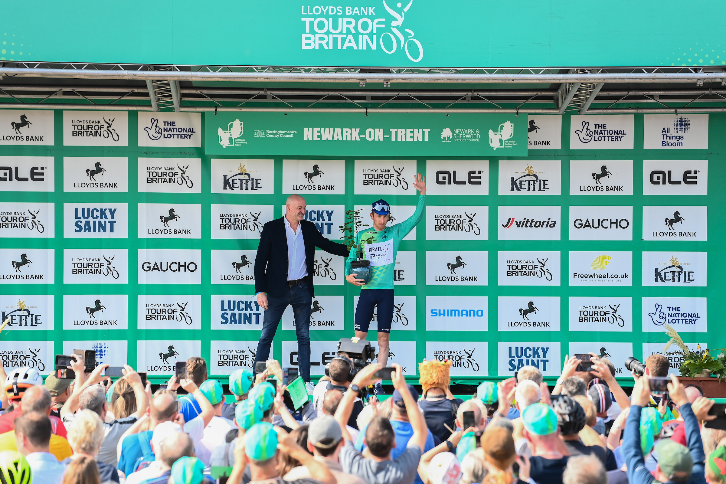 Stephen Williams segue líder da geral do Tour of Britain