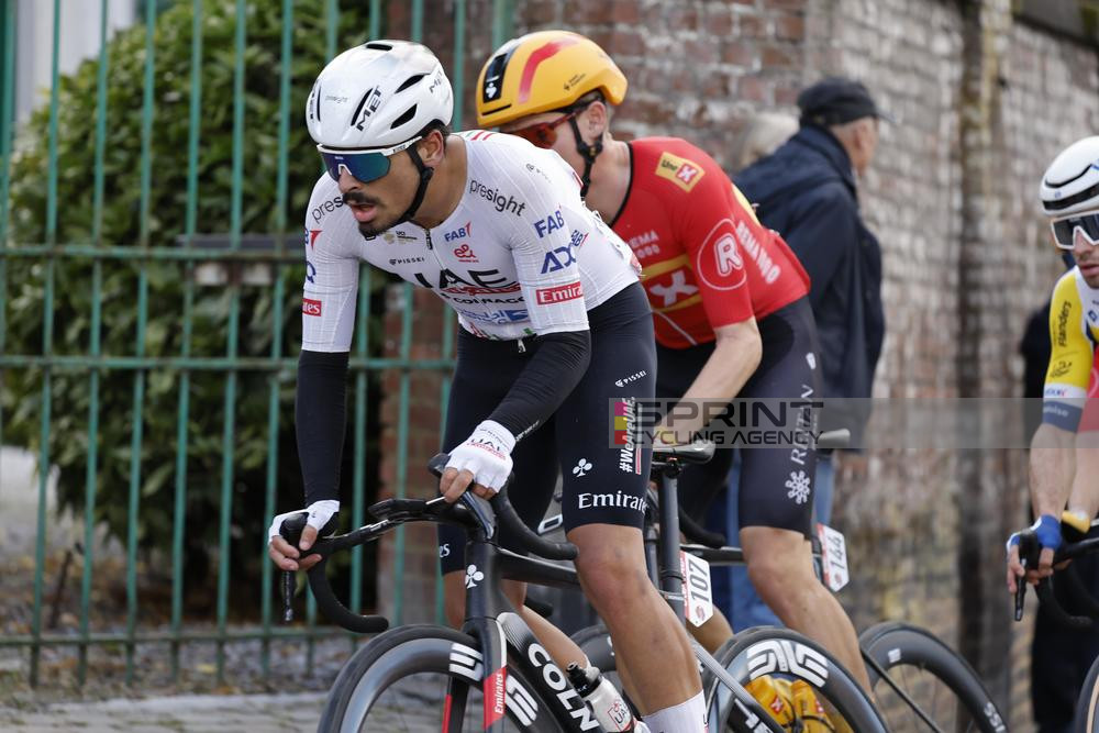 António Morgado tentou mexer na corrida nos kms finais (Foto: Tim Van Wichelen/CV/6SprintCyclingAgency©2024)