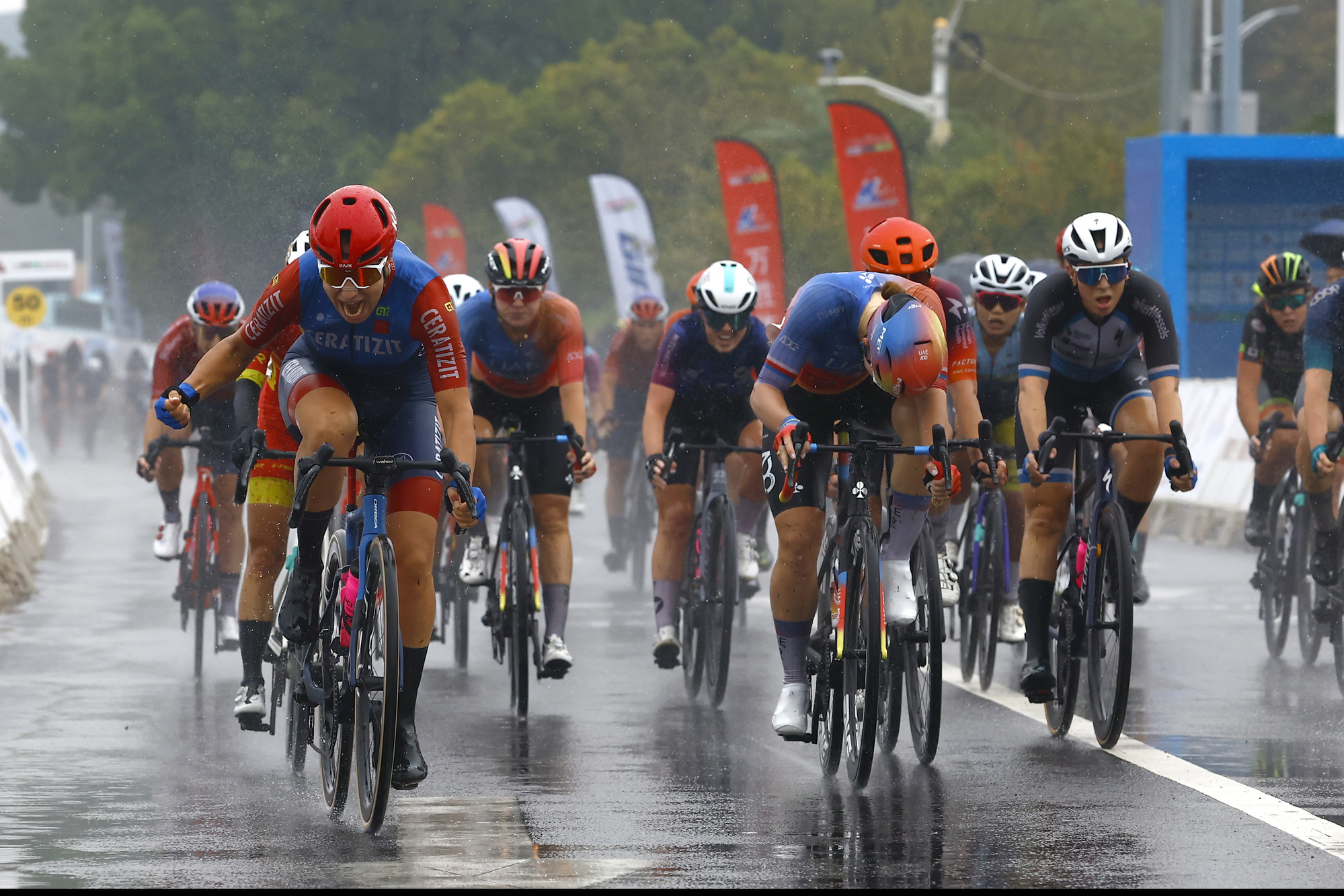 Mylene De Zoete regressa aos triunfos e é a primeira líder do Tour of Chongming Island!