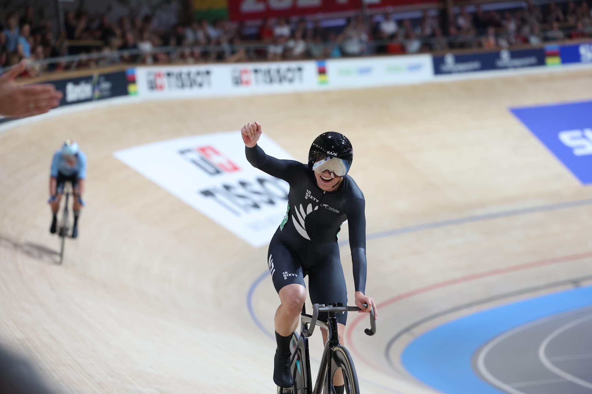 Super Ally Wollaston no dia 2 dos Campeonatos do Mundo de Pista com Portugal em bom plano!