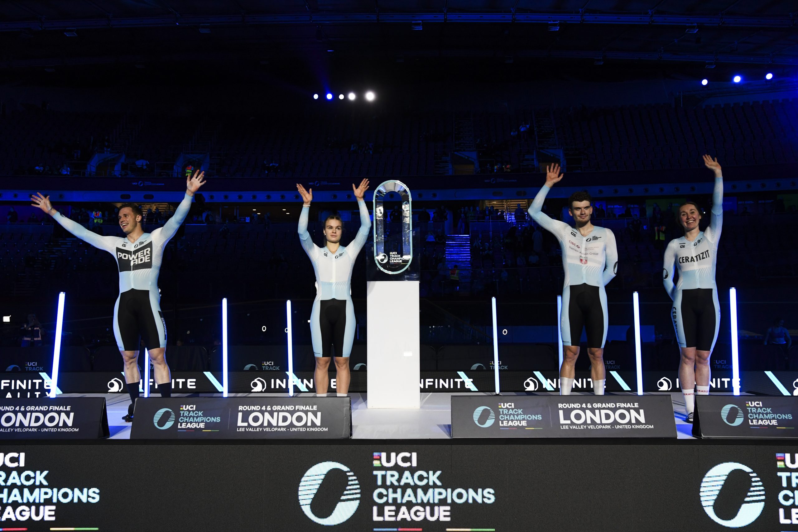 Track Champions League termina com queda muito feia no Velódromo de Londres!